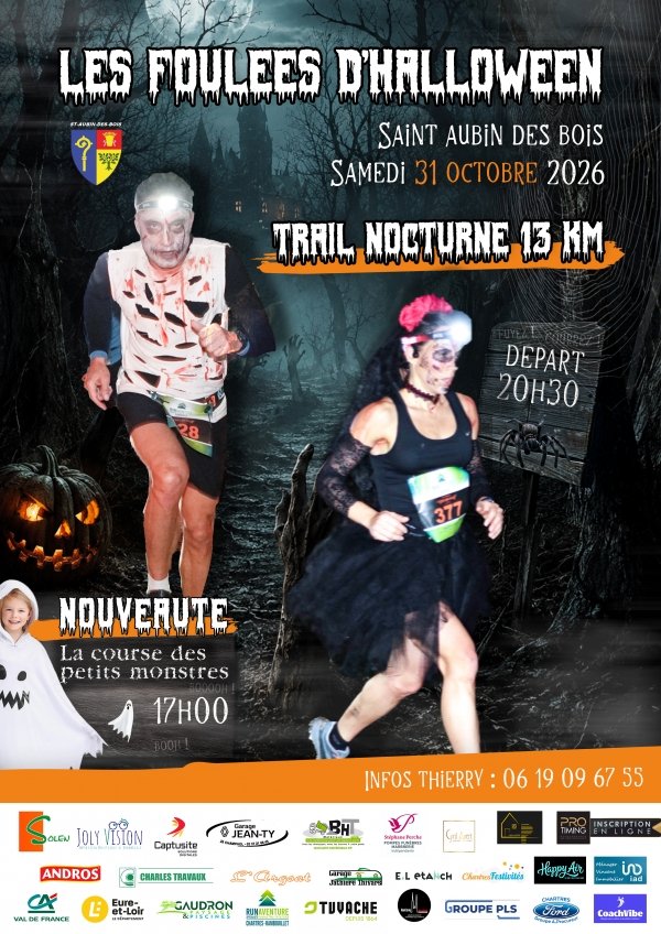 Les Foulées d'Halloween Logo