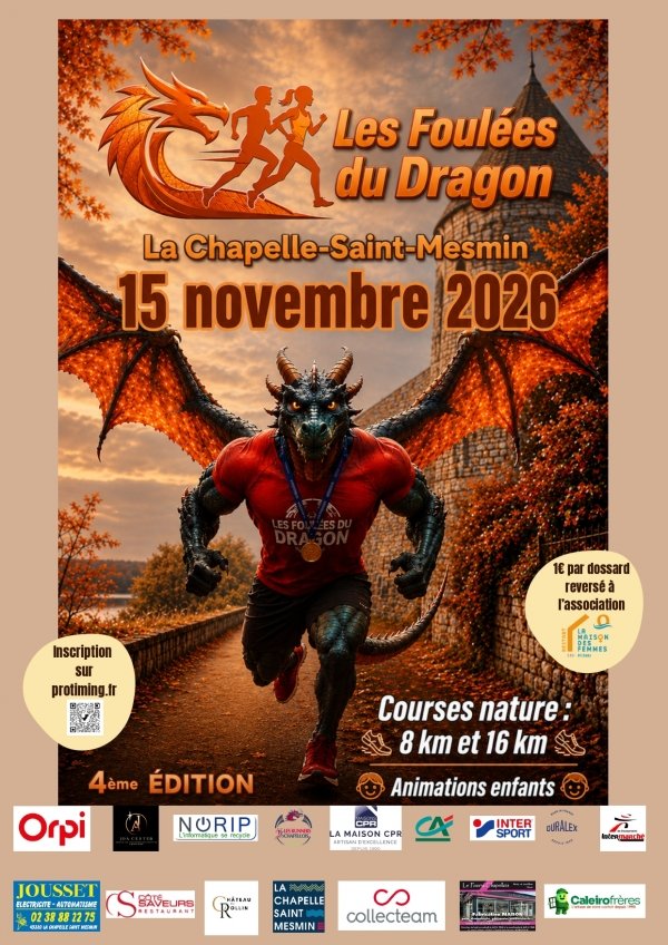 Les Foulées du Dragon Logo
