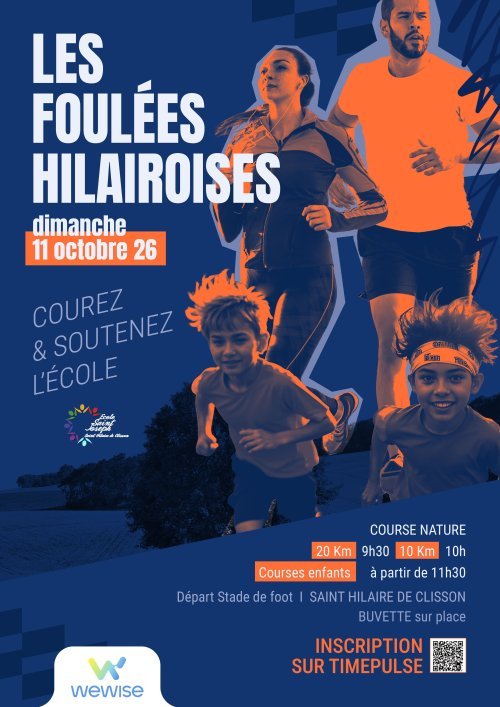 Les Foulées Hilairoises Logo