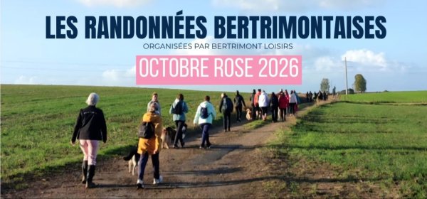 Les Randonnées Bertrimontaises 2026