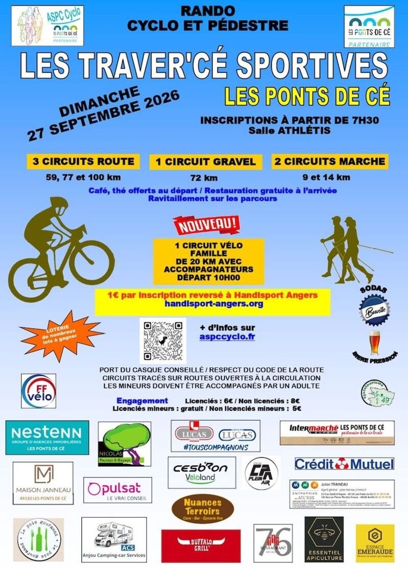 Les Traver'Cé Sportives 2026 Logo