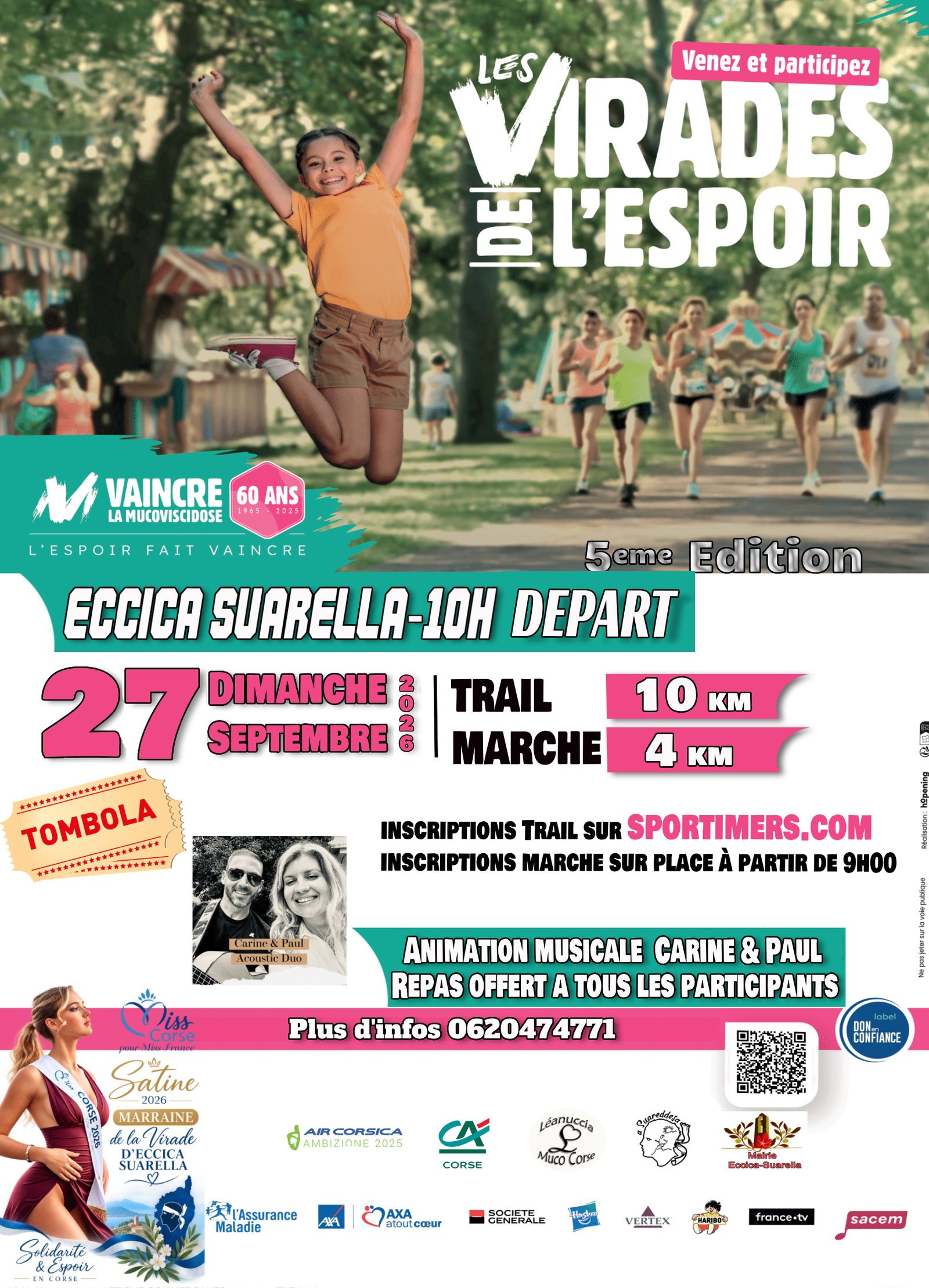 LES VIRADES DE L'ESPOIR - ECCICIA SUARELLA