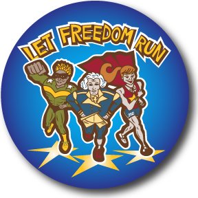 Let Freedom Run 5k/10k - Louisville Logo