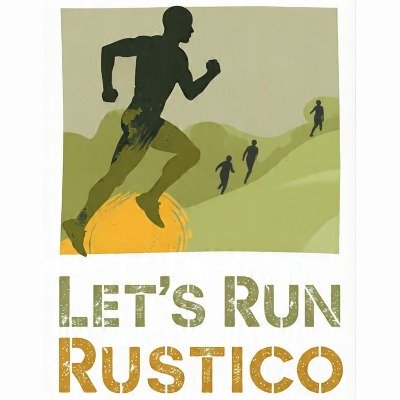 Let's Run Rustico !! Logo