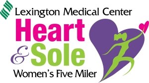 Lexington Medical Center Heart & Sole Women's Five Miler Logo