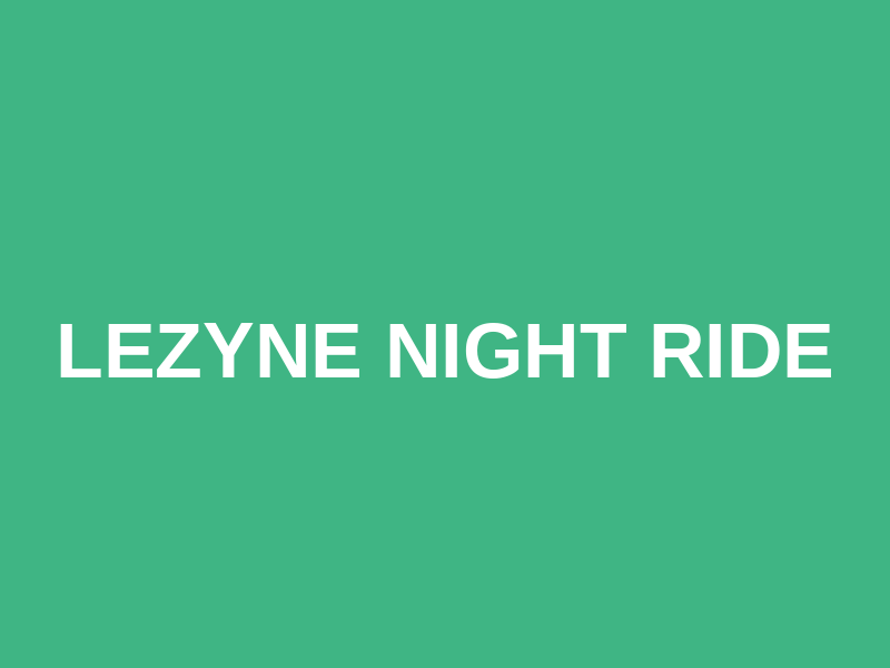 Lezyne Night Ride Logo