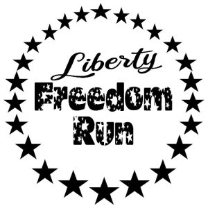 Liberty Freedom Run Logo