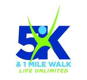 Life Unlimited 5K & 1 Mile Walk Logo