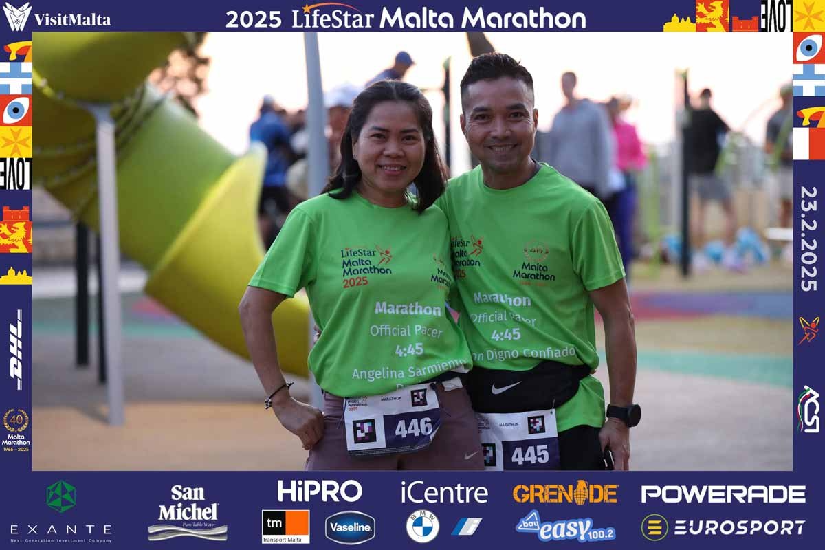 LifeStar Malta Marathon Logo
