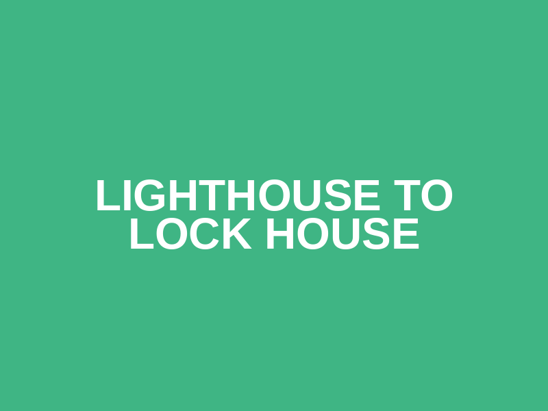 Lighthouse to Lock House Logo