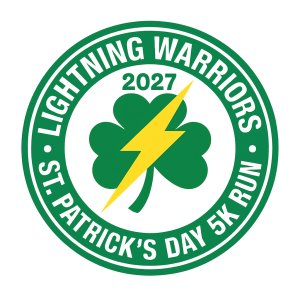 Lightning Warriors St Patrick’s Day 5K Run/Walk Logo
