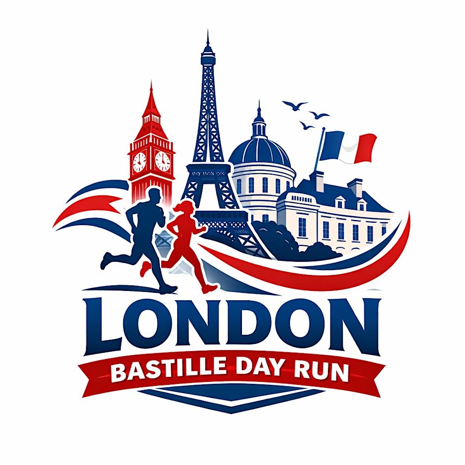 London Bastille Day Run 2027 Logo