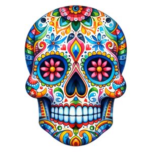 Los Runners Dia de Los Muertos 5K Logo