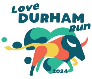 Love Durham Run 5k Logo