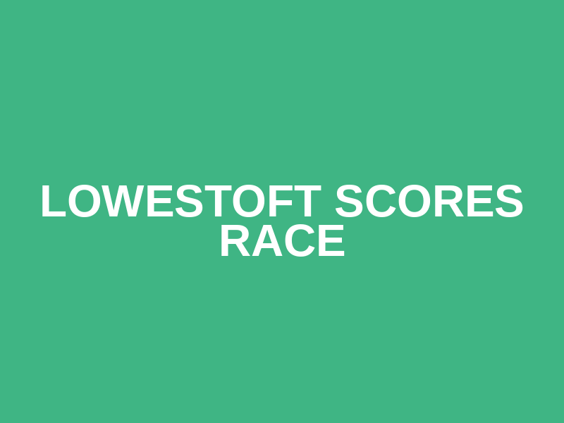 Lowestoft Scores Race Logo