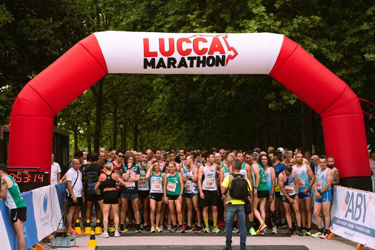 Lucca Half Marathon Logo