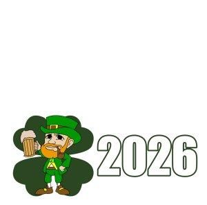 Lucky Leaping Leprechaun 5K Logo