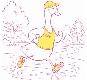 Lucy Ford Jackson Memorial 5k Logo