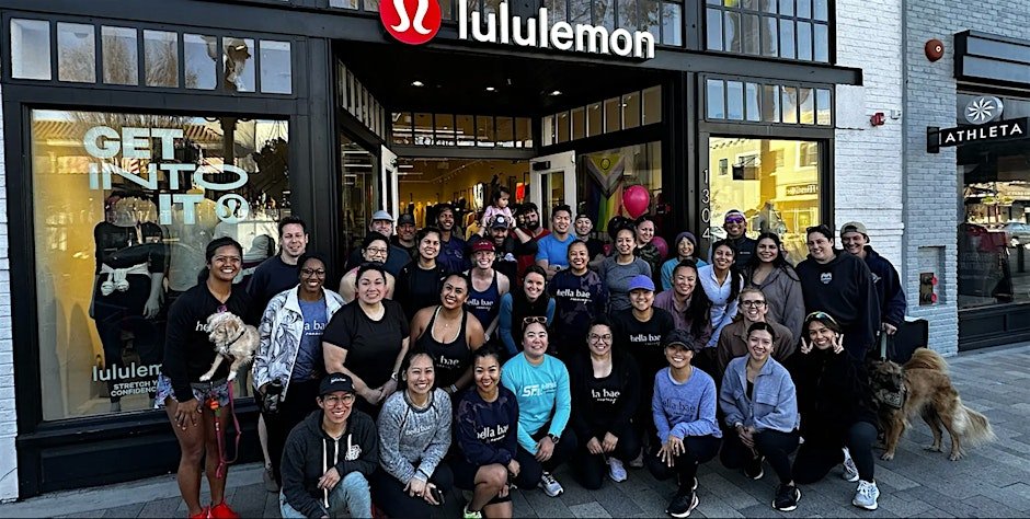 lululemon Burlingame x Hella Bae Running Club