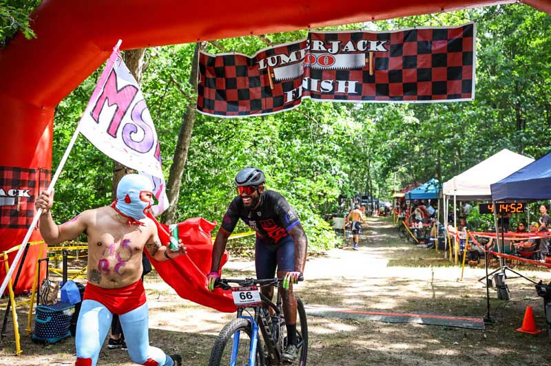 Lumberjack 100 MTB Logo