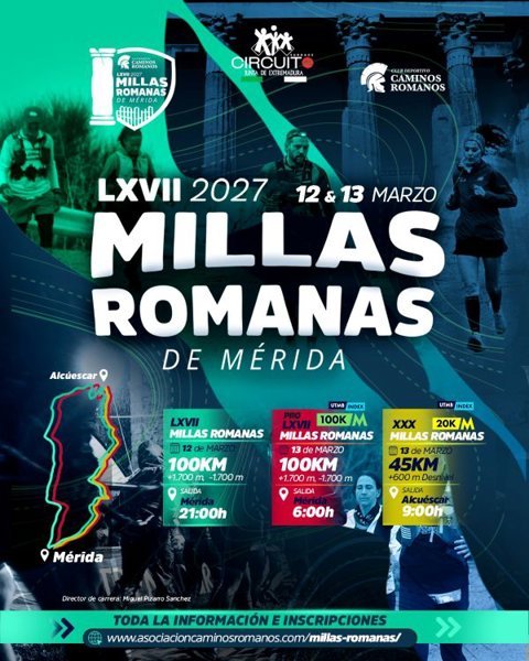LXVII Millas Romanas Logo