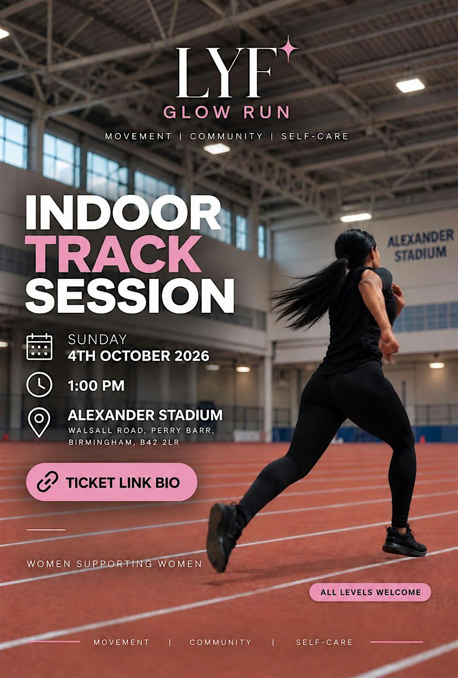 LYF Glow Run: Indoor Track Session