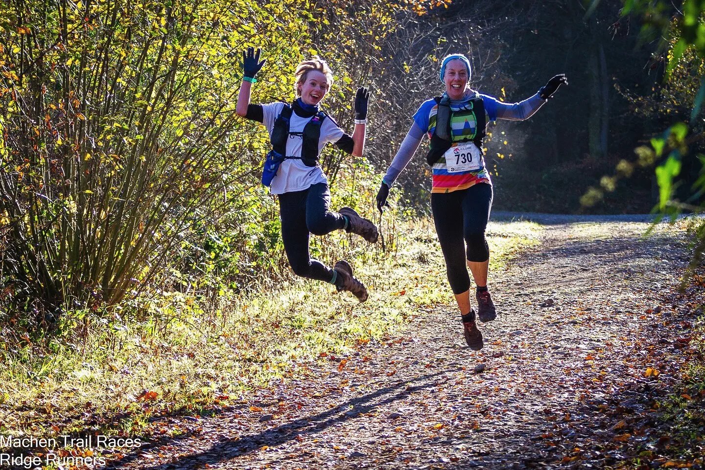 Machen Trail Races: Half and Full Marathons Logo