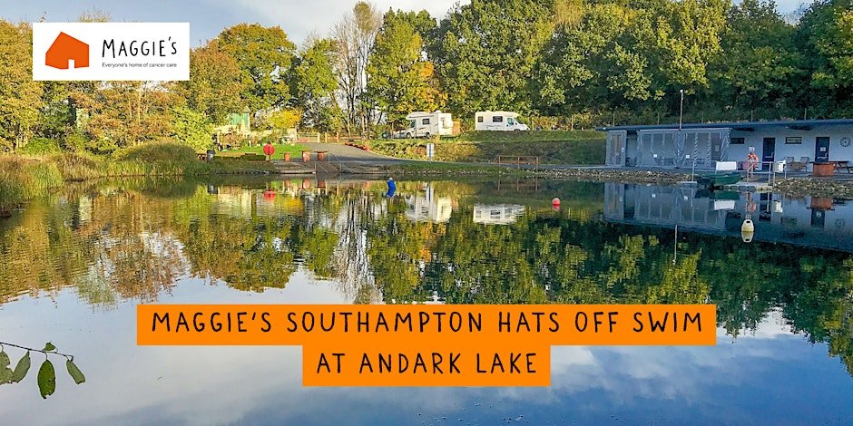 Maggie's Southampton Hats Off Swim Logo