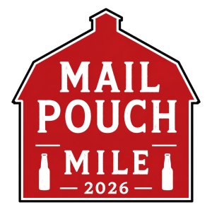 Mail Pouch Mile Logo