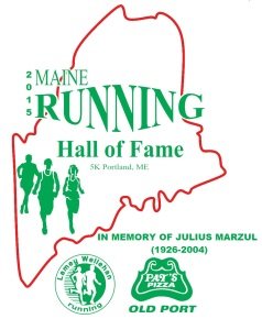 Maine Running Hall of Fame 5K In Memory of Julius Marzul Logo