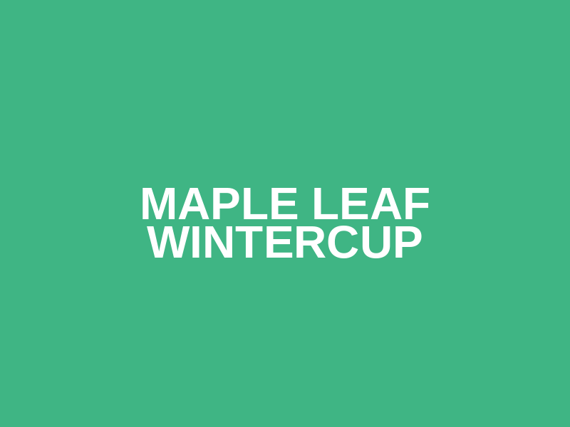 Maple Leaf Wintercup