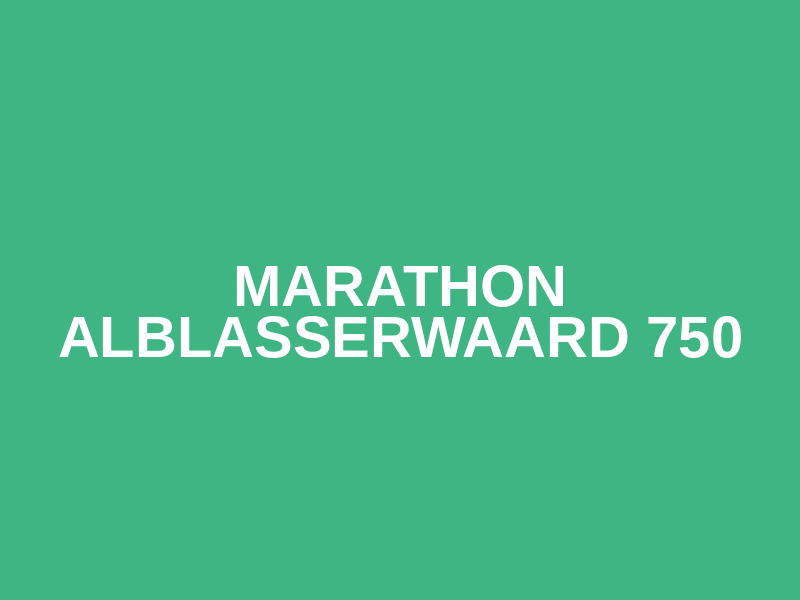 Marathon Alblasserwaard 750 Logo