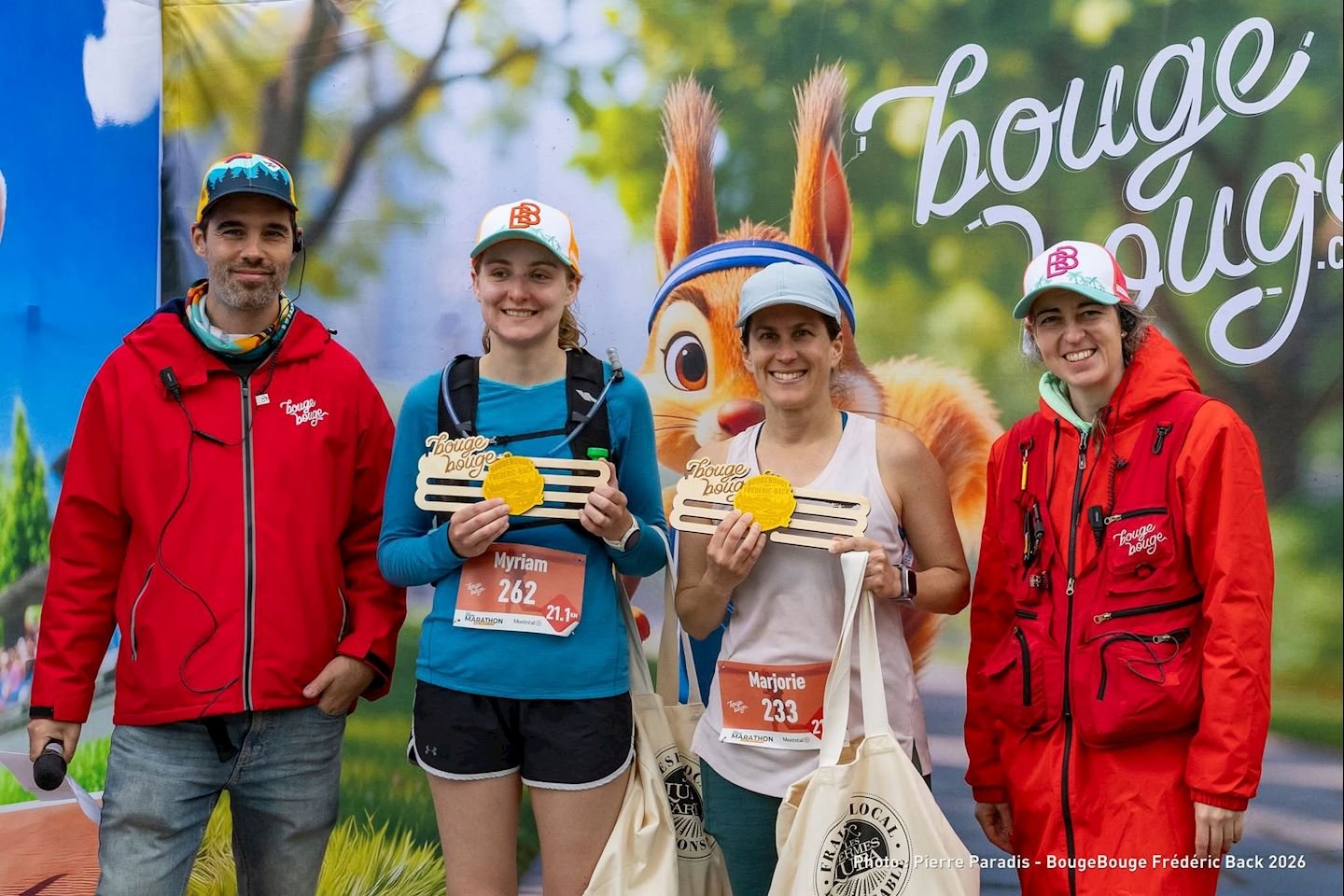 Marathon BougeBouge Mont-Royal Logo