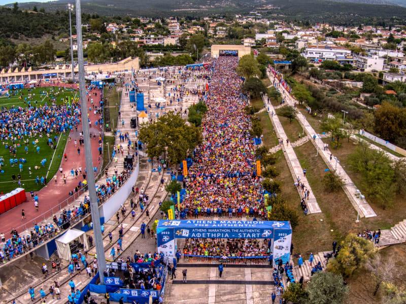 Marathon d'Athènes Logo