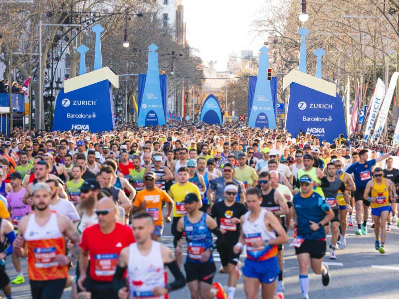 Marathon de Barcelone Logo
