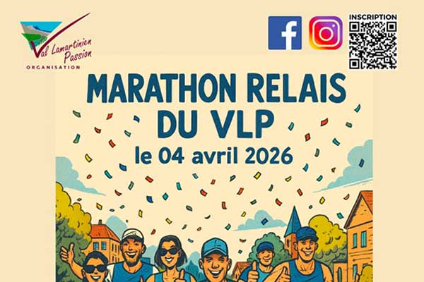 Marathon Relais du Val Lamartinien Passion Logo