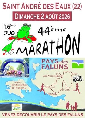 MARATHON ST ANDRE DES EAUX  22630 Logo
