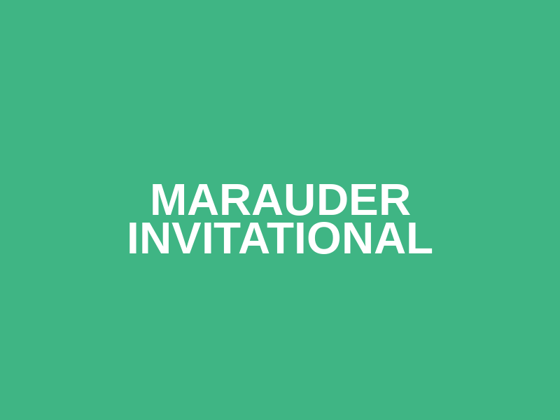 Marauder Invitational