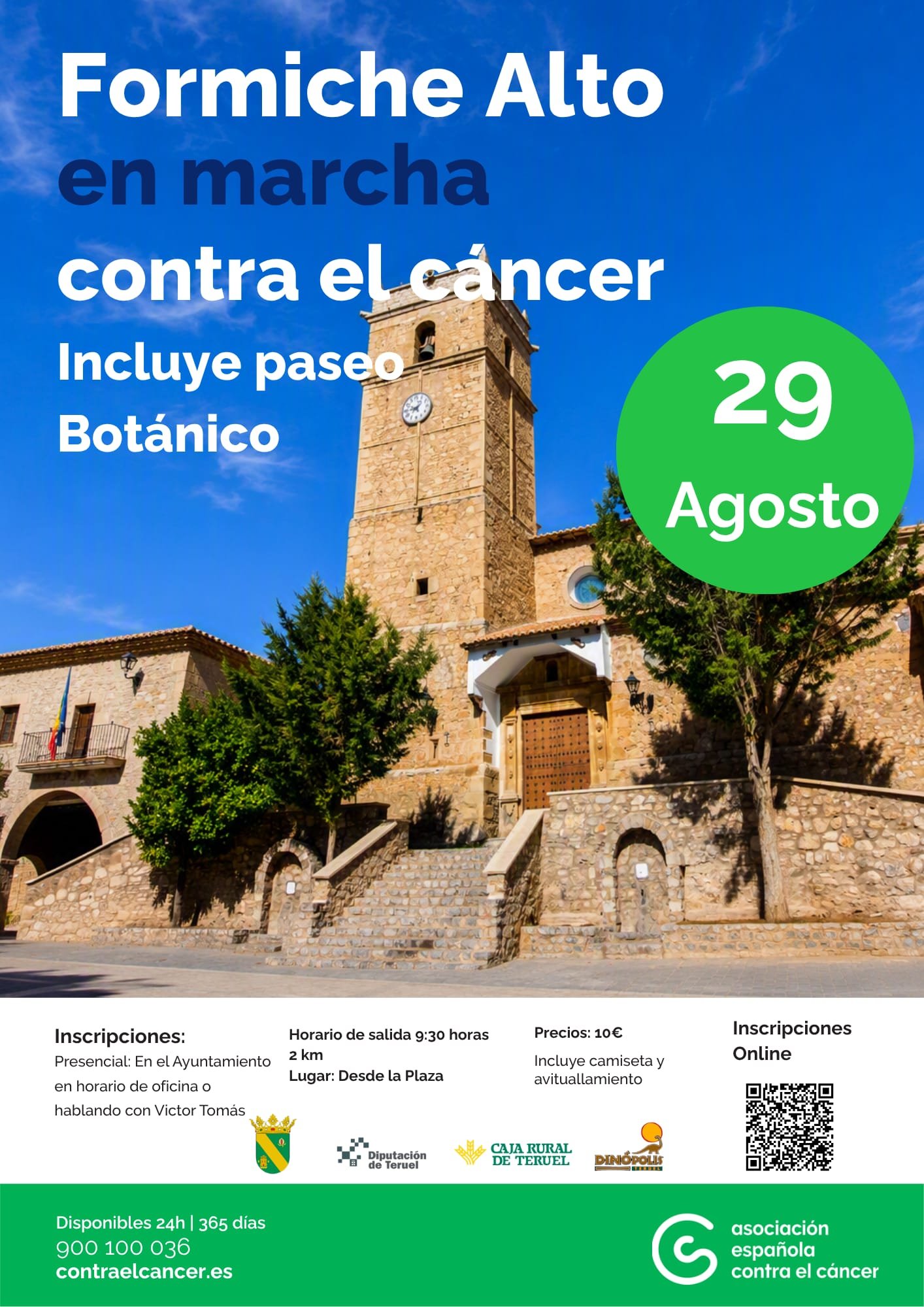 MARCHA CONTRA EL CÁNCER FORMICHE ALTO 2026 Logo