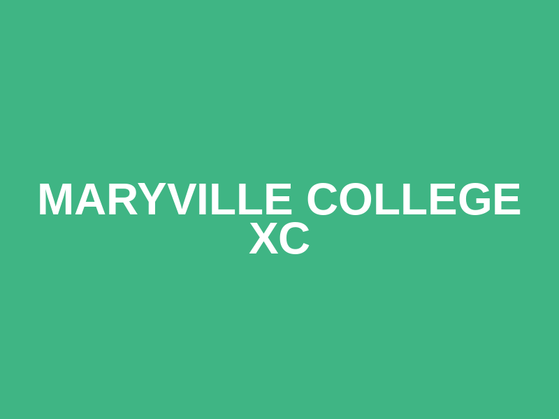 Maryville College XC Logo