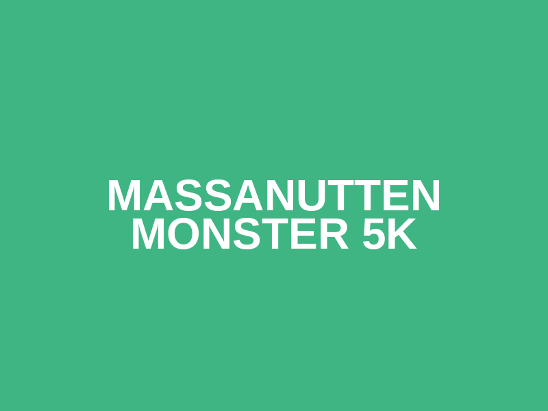 Massanutten Monster 5K Logo