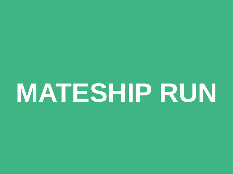 Mateship Run Logo