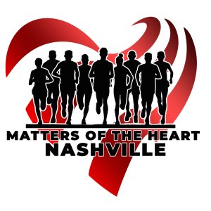 Matters of the Heart Nashville 9K Run/Walk and 1 Mile Community Walk Logo