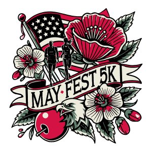 May Fest 5K Color Run/Walk Logo
