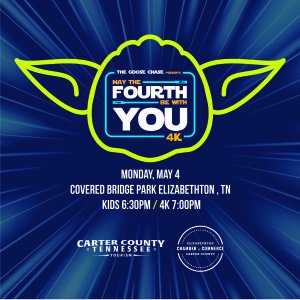 May the Fourth Be With You 4k Logo