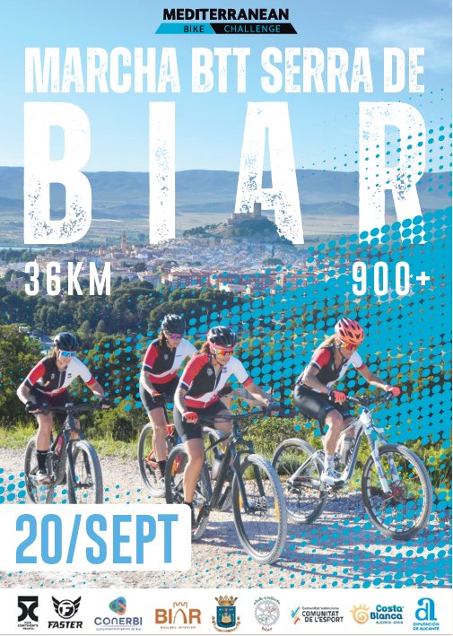 MBC - Marcha BTT Sierra de Biar Logo