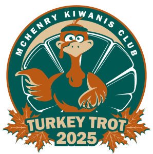 McHenry Kiwanis Club's Turkey Trot 5K Logo