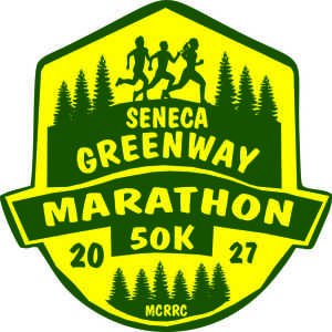 MCRRC Seneca Creek Greenway Trail Marathon & 50K Logo