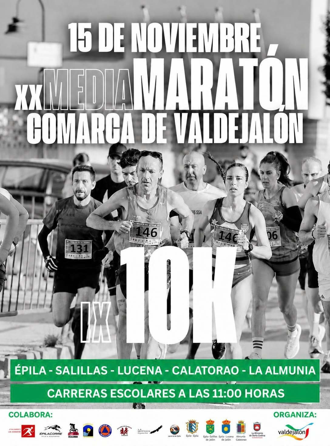 MEDIA MARATÓN y 10K COMARCA DE VALDEJALÓN 2026 Logo
