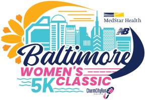 MedStar Health Baltimore Women's Classic 5K presented by New Balance Logo